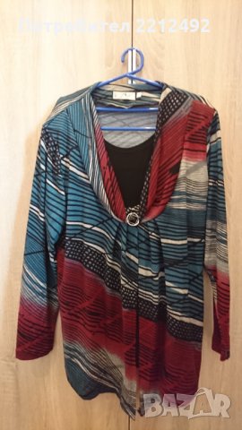 Дамска блуза многоцветна (НОВА)