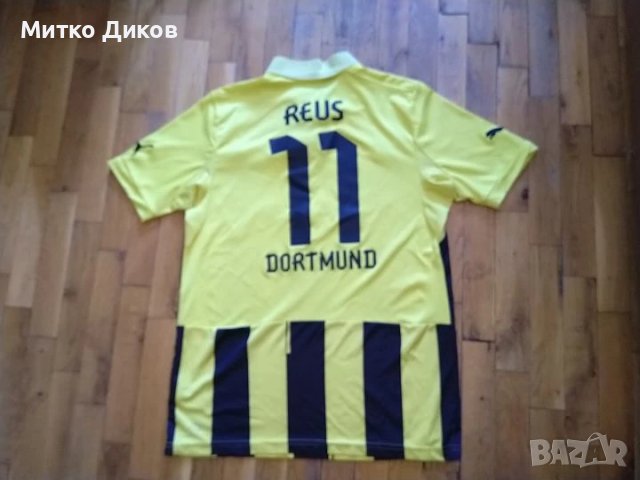 Борусия Дортмунд футболна тениска Пума №11 Марко Ройс размер ХЛ юноши 164 см, снимка 6 - Футбол - 50551528