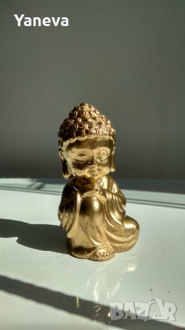 Статуетка на будист в медитация, снимка 1 - Статуетки - 35429744