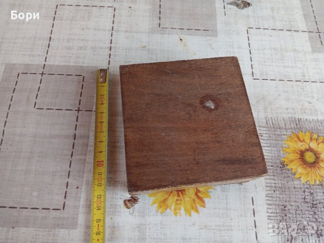 Дървена кутия за цигари, снимка 5 - Антикварни и старинни предмети - 43339718