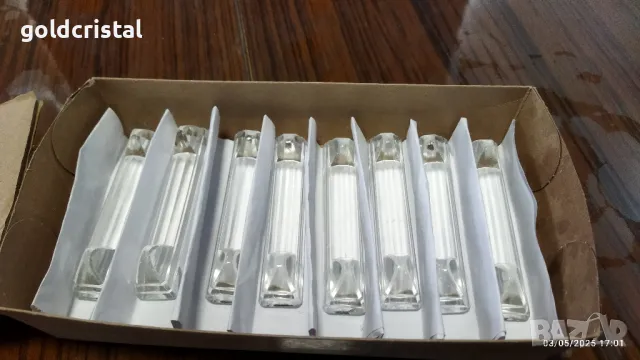кристални поставки за прибори за хранене 