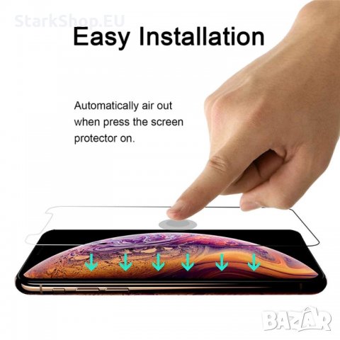 Стъклен протектор за iPhone 5 5S SE 6 6S Plus 7 8 X Xs Max 11 стъкло, снимка 4 - Фолия, протектори - 27862975