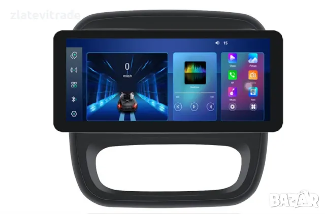  RENAULT TRAFIC 2014-2021 , OPEL VIVARO 2014-2018 - 9" Андроид Навигация, 9602, снимка 3 - Аудиосистеми - 42053889