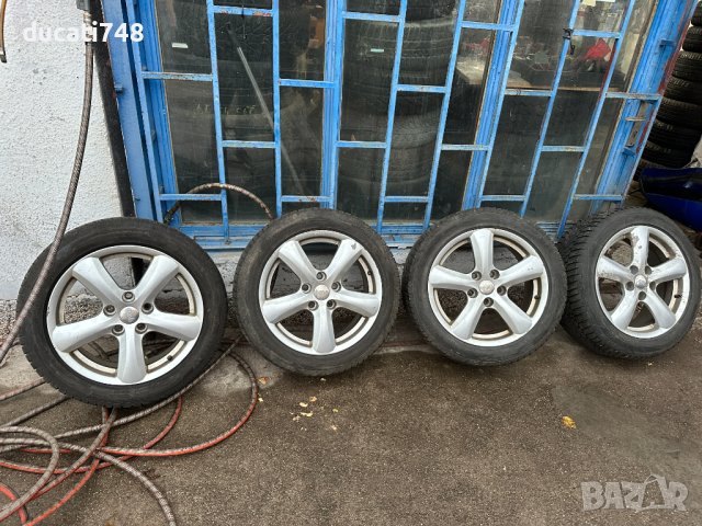 4бр. лети джанти 5x120, 17" за VW Transporter T5, T6 - DVB Germany, снимка 2 - Гуми и джанти - 43466300