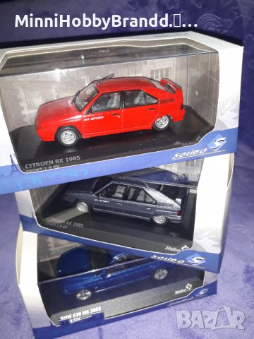 BMW E 39 M5 2003 5.0 V8 32V., CITROEN BX 1985 sport 1.9 8V. top top  top  1.43  Solido.!, снимка 18 - Колекции - 38189538