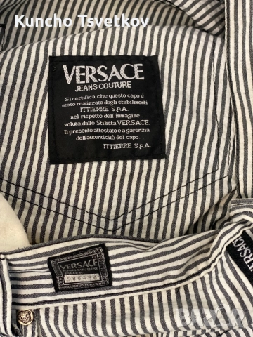 Панталон  Versace  originalni, снимка 3 - Панталони - 52678787