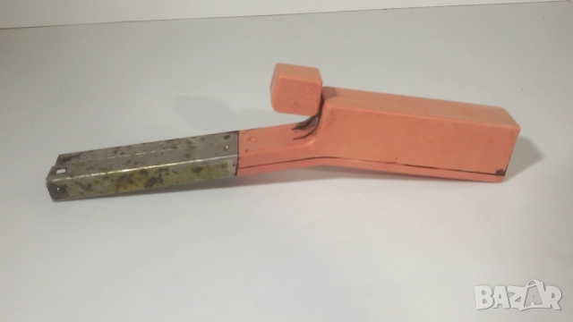 Ретро розова запалка/зажигалка, за газови уреди, с пиезокристал