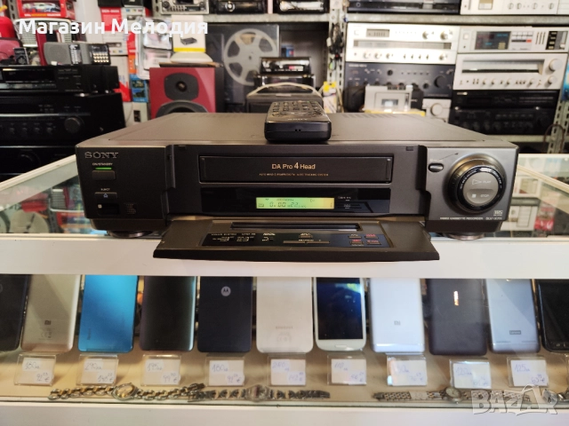 Видео SONY SLV-X711SG с оригинално дистанционно. В отлични техническо и визуално състояние., снимка 4 - Плейъри, домашно кино, прожектори - 51656171