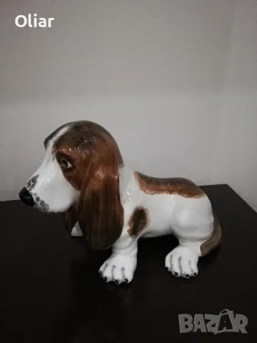 Много красива фигурка на куче от порцелан. Италия. , снимка 2 - Колекции - 49020781