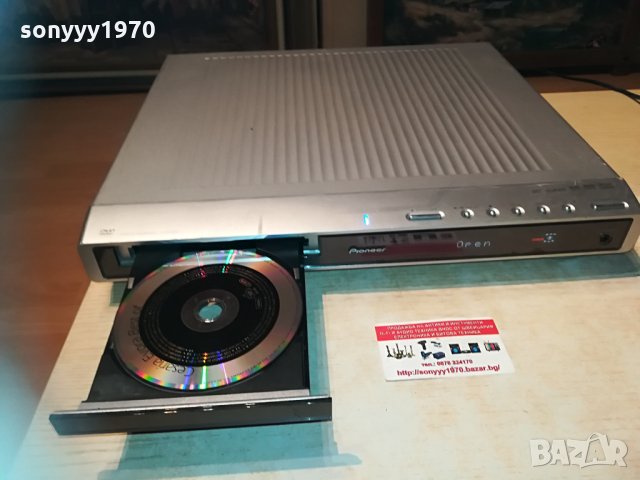 🛑pioneer xv-dv323 dvd/cd receiver 2104211215, снимка 2 - Ресийвъри, усилватели, смесителни пултове - 32629655