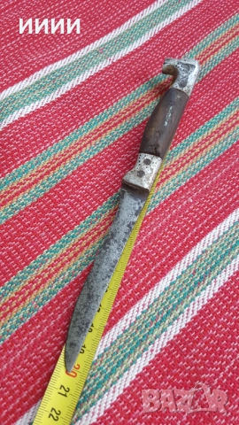 Стар нож с глава на животно, снимка 4 - Антикварни и старинни предмети - 51795747