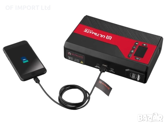 Стартер за Кола с Външна Батерия и Компресор ULTIMATE SPEED UPK 10 H5, снимка 4 - Аксесоари и консумативи - 51731829