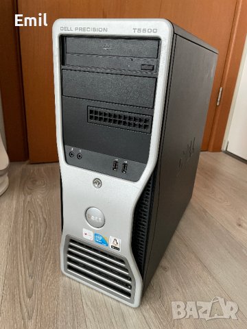 Dell T5500 48GB ECC ram Xeon X5670 (6 core/12 thread) сървър, снимка 1 - Работни компютри - 43254502