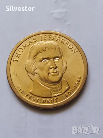 2007, 2008, 2009, 2010 ONE US Dollar coin, Президентски долари-монети, USA, A. Lincoln, Washington., снимка 5 - Нумизматика и бонистика - 47634763
