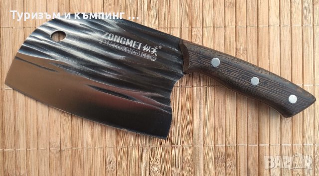 Азиатски нож /сатър/ Santoku / Kurimuki, снимка 8 - Ножове - 43274299