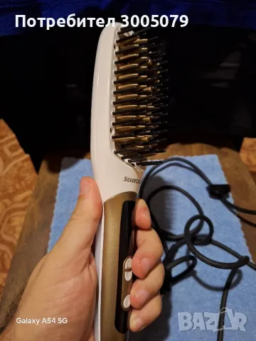  Професионална четка за коса, снимка 3 - Преси за коса - 47766033