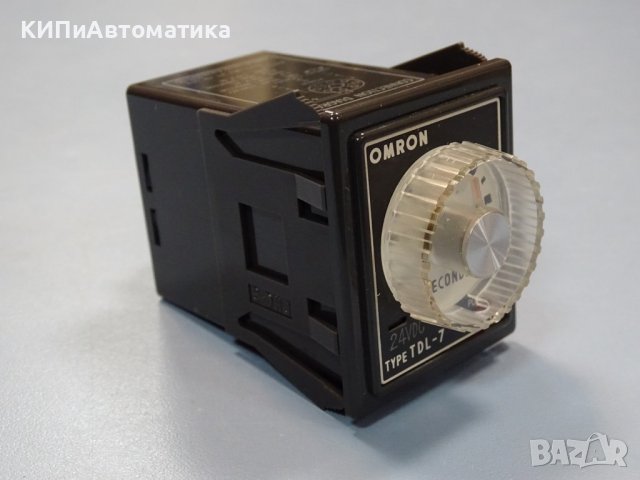 реле време Omron TDL-7 24VDC 30s solid state timer, снимка 3 - Резервни части за машини - 37673584