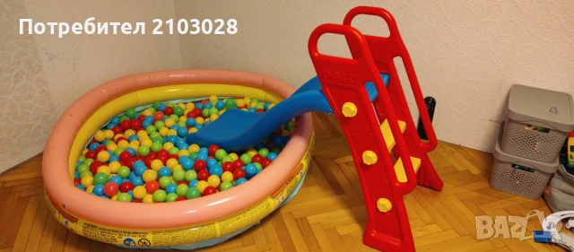 Пързалка DOLU + топки за басейн, снимка 5 - Други - 53403256