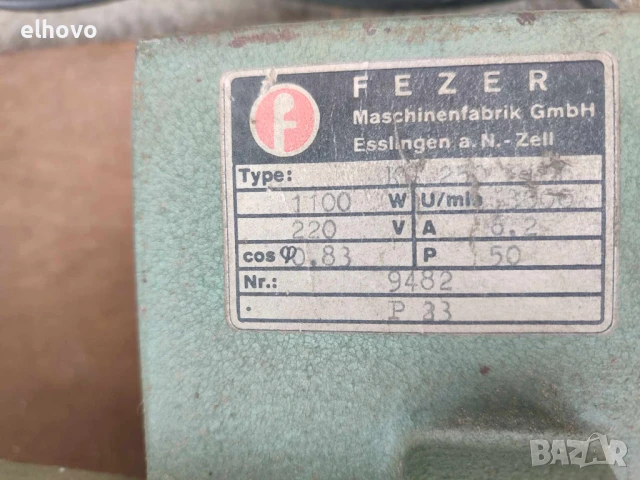 Настолен циркуляр Fezer, снимка 3 - Циркуляри - 50725768