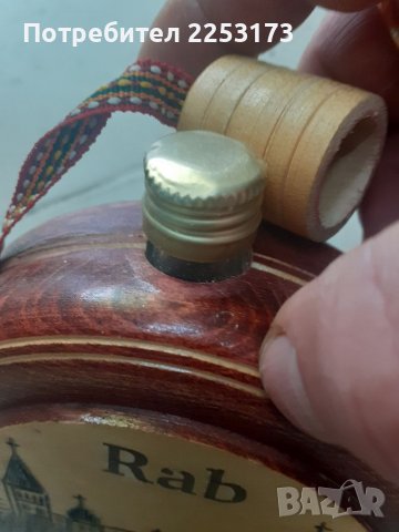 Стара немска бъкличка със стъкло вътре, снимка 5 - Декорация за дома - 38784650