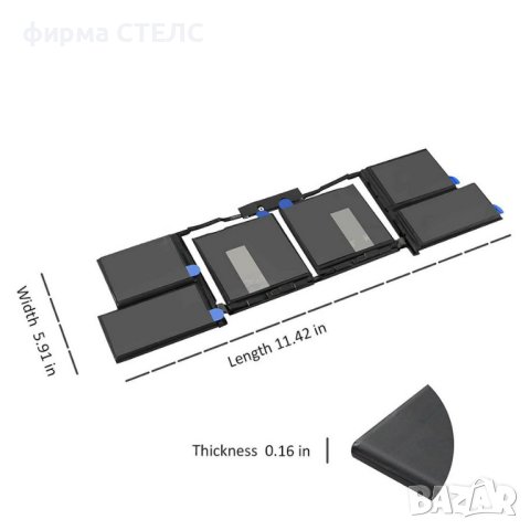 Нова Батерия Macbook Pro 15 inch A1990, A1953, 2018, 2019, снимка 4 - Батерии за лаптопи - 44046423