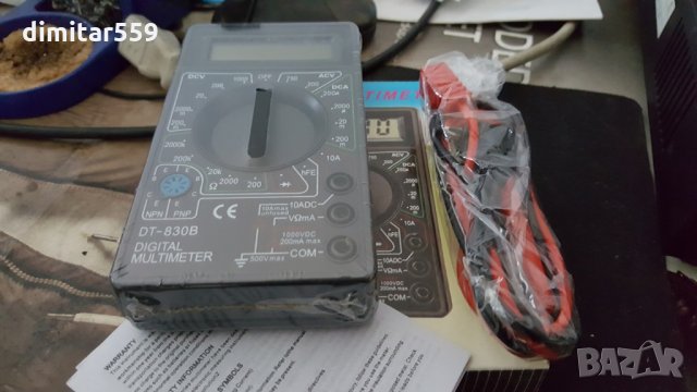 Цифров мултицет мултиметър, снимка 2 - Друга електроника - 28284529