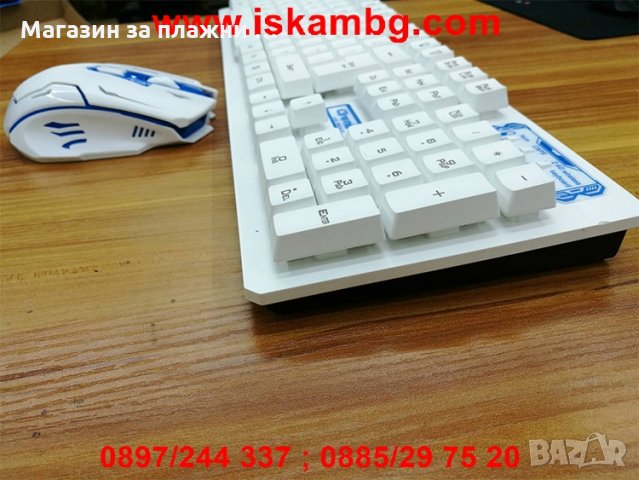 Клавиатура + Мишка Gaming Royal HK6500, снимка 10 - Клавиатури и мишки - 28462134