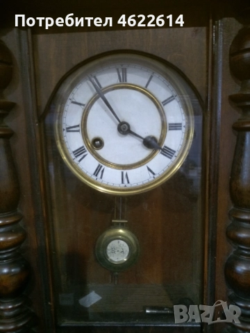 МНОГО КРАСИВ СТЕНЕН ЧАСОВНИК РАБОТЕЩ , снимка 5 - Антикварни и старинни предмети - 52749176