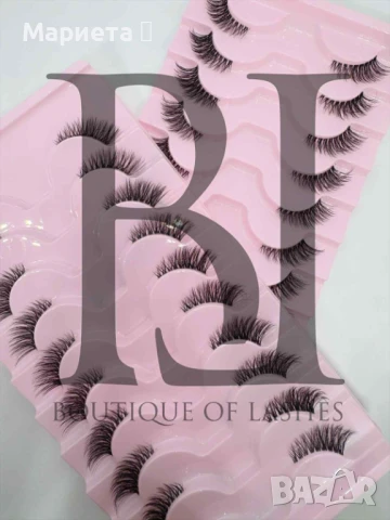 3D мигли естествен косъм 