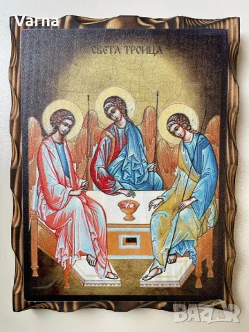 Икона върху застарено дърво, снимка 10 - Икони - 49095799