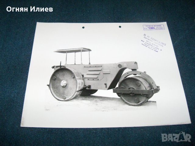 6 стари фотографии на валяк "VENDER" от 1941г. , снимка 5 - Други ценни предмети - 26345412