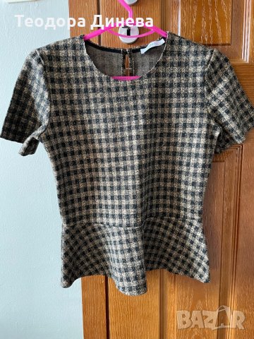 Дамска блуза Zara, снимка 1 - Корсети, бюстиета, топове - 34868802