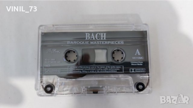 BACH- baroque masterpieces, снимка 3 - Аудио касети - 38389310