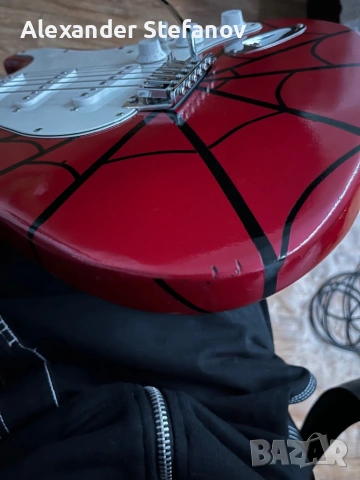 Продавам ел. китара стратокасър , снимка 4 - Китари - 53418895