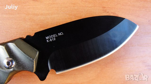 Малък нож с фиксирано острие - Sanjia K-612A , снимка 3 - Ножове - 20407941