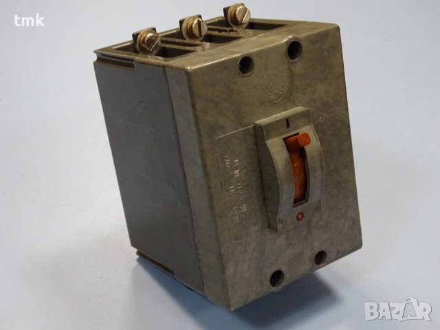 автоматичен изключвател АК 63-3М 500V, 16A, снимка 5 - Резервни части за машини - 37247188