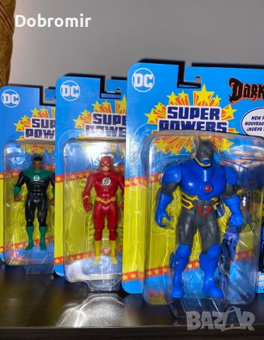 DC comics фигурки Darkseid, The Flash, Green Lantern
