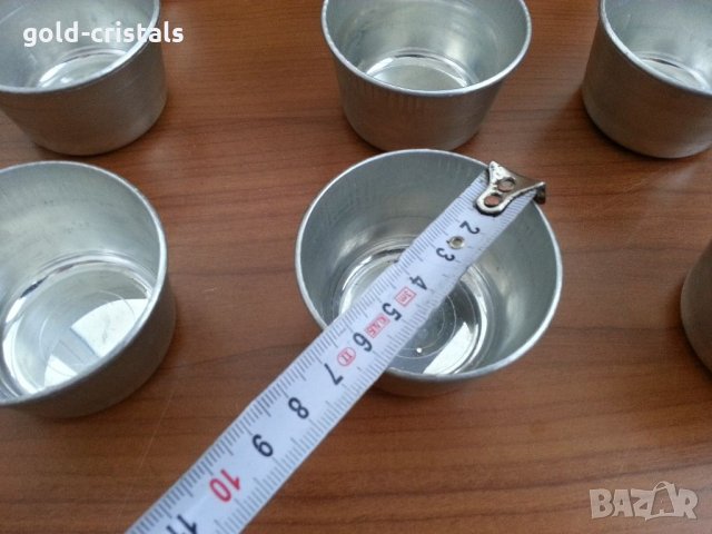 Стари алуминиеви чашки форми купички , снимка 3 - Антикварни и старинни предмети - 32899300
