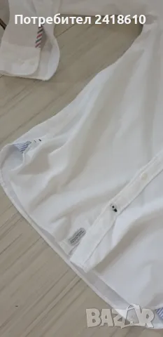 Tommy Hilfiger Stretch Pique Cotton Slim Fit Mens Size S НОВО! ОРИГИНАЛ! Мъжка Риза!, снимка 11 - Ризи - 49336895