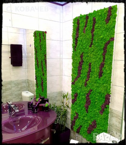 Изработване пана/картини от цветове скандинавски мъх по Ваши размери., снимка 2 - Картини - 26820245
