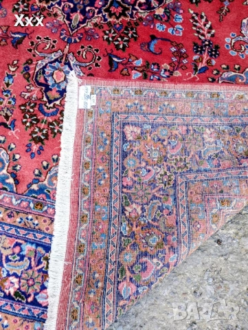 Ръчно тъкан вълнен килим.Ирански.Антика за ценители., снимка 7 - Килими - 52257601