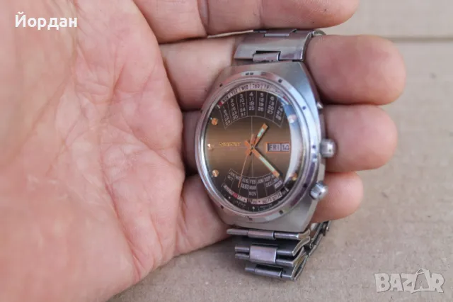 Японски календарен часовник ''Orient'' , снимка 12 - Мъжки - 50194722