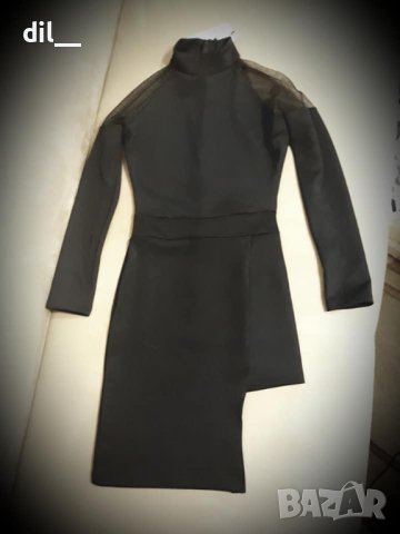 Налични Дамска черна рокля , снимка 2 - Рокли - 6345104