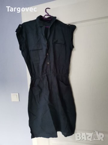 Ленена рокля с джобове, снимка 1