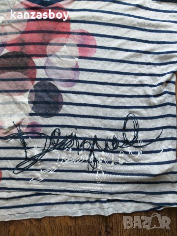 desigual - страхотна дамска тениска, снимка 5 - Тениски - 32436883