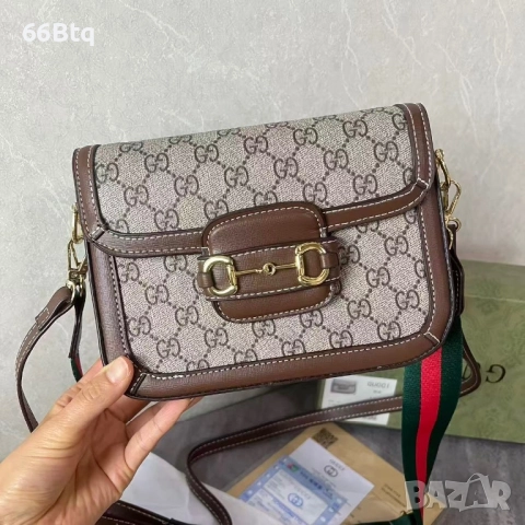 Дамска чанта Gucc1 Horsebit