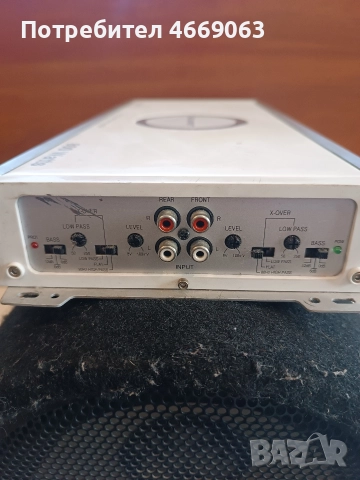 Бас каса за автомобил + усилвател Blaupunkt , снимка 5 - Тонколони - 52904100