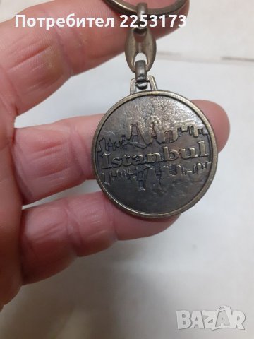 Бронзов сувенир-ключодържател от Истанбул, снимка 3 - Други - 38880565