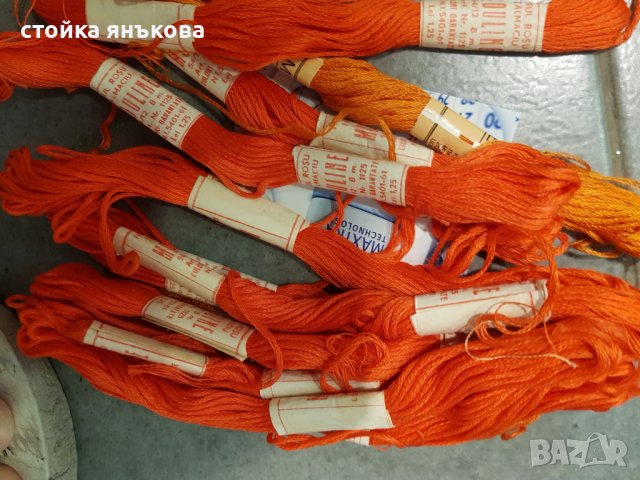 Продавам 212 броя мулинета различни цветове , снимка 7 - Гоблени - 37467586