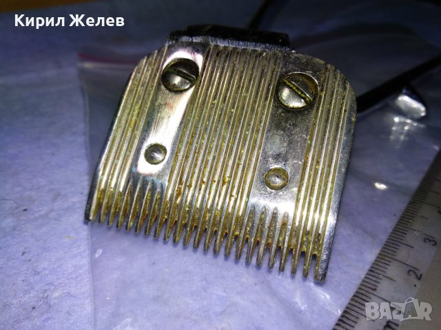 Стара ВИНТИДЖ МЕХАНИЧНА РЪЧНА МАШИНКА за ПОДСТРИГВАНЕ от РАННИЯ СОЦ в КИТАЙ - MADE in CHINA 29330, снимка 4 - Антикварни и старинни предмети - 43980763